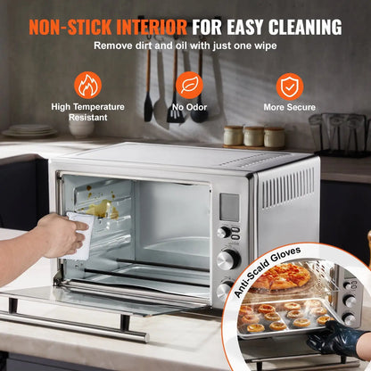 13-IN-1 Air Fryer Toaster Oven 28L 1800W Convection Oven for Home Use