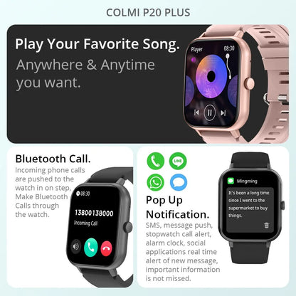 New Luxury Smartwatches Men Full Screen Bluetooth Call Valentine Gift Alarm Clock Custom Photo Health Tracking Watch Women 2025