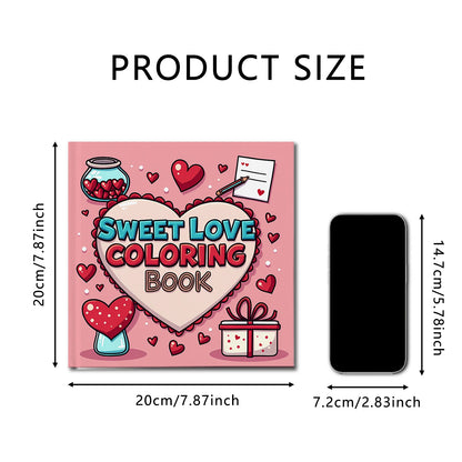 Halloween Adult Picture Book Sweet Love Coloring Book For Adults And Teens Featuring Adorable Creepy Creatures Halloween Gifts