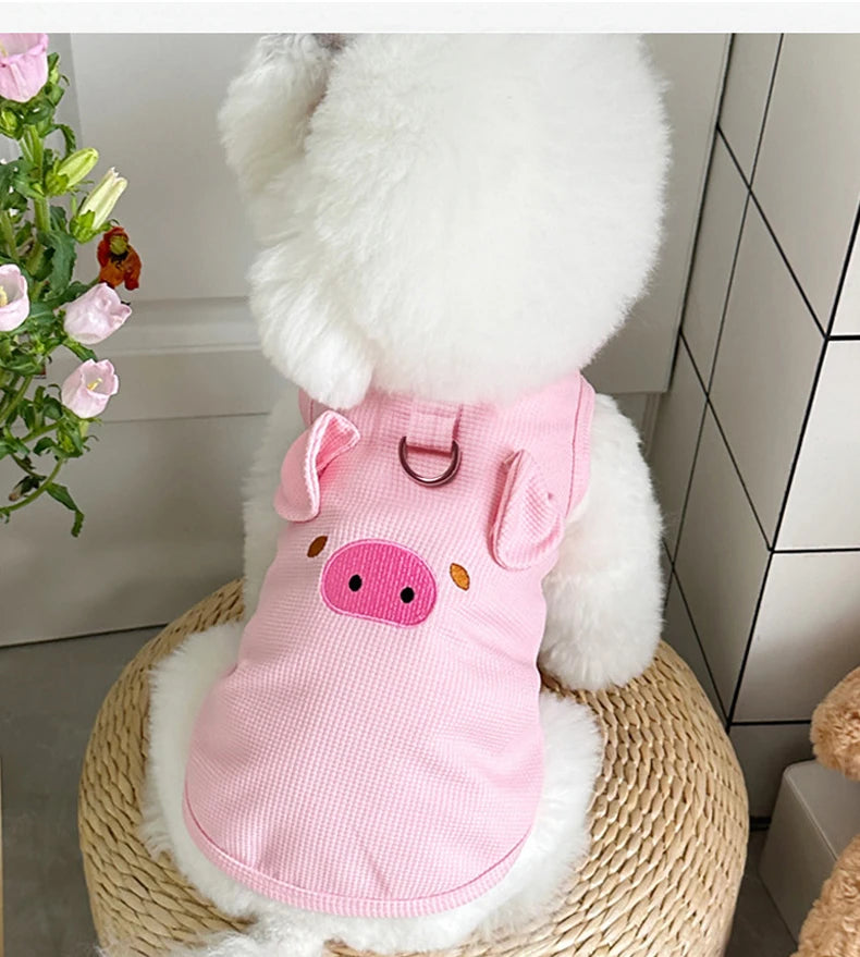 Dog Clothes for Small Dogs Thin Cute Dog Vest Puppy Clothes Breathable Chihuahua  Clothes Cat Vest Pet Supplies