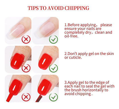 BORN PRETTY 10ml Wine Red Glitter Jelly Nude Gel Nail Polish Soak Off Translucent Color UV Light Cure for Nail Art DIY at Home