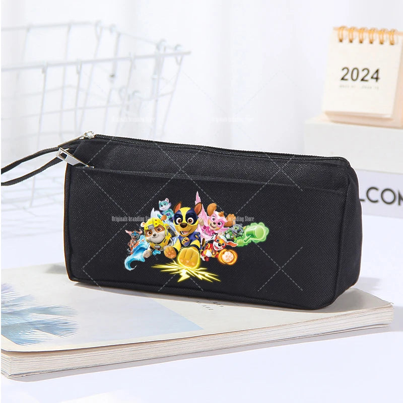 Paw Patrol Girl Boy Pencil Case Pen Bag Large Capacity Korean Organizer Pouch Student Back To School Supplies Stationery Gift