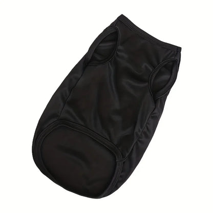 Solid Color Pet Apparel, Puppy Shirt, Dog T-Shirt, Soft Comfortable Breathable Dog Vest, Summer Pet Clothes