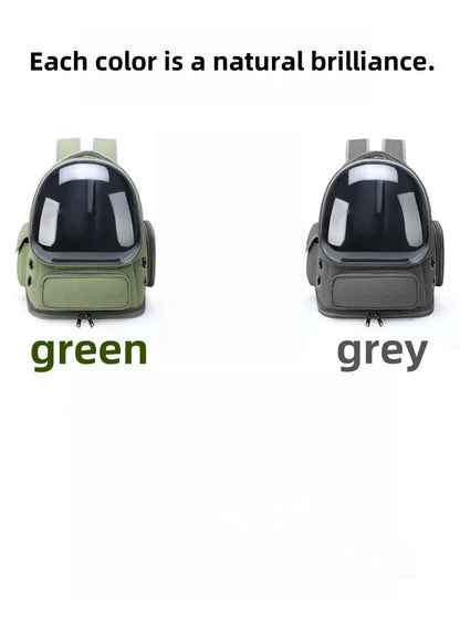 Transparent Pet Carrier Backpack Outdoor Travel Essential for Cats Small Dogs Breathable Design Comfortable Premium Pet Supplies