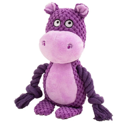 Cute Pet Push Toy Dog Self Relieving Vocalizing Elephant Fox Cat Teeth Grinding and Bite Resistant Interactive Cleaning Chew Toy