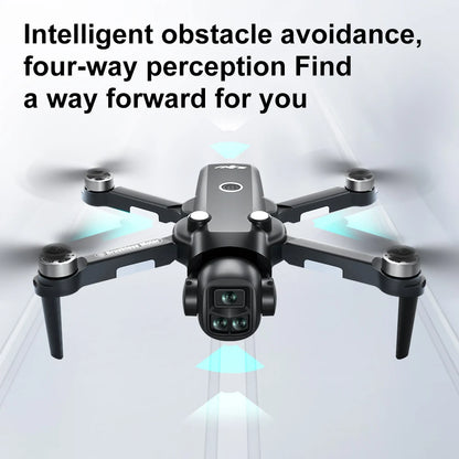 Drone 4K Profissional HD Dual-Camera Obstacle Avoidance 5G Wifi With Screen Remote Control Quadcopter Optical Flow Drone