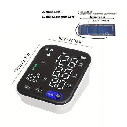 Medical Blood Pressure Monitor High Accurate Arm Cuff Tonometer Digital Sphygmomanometer Electronic Bp Monitors
