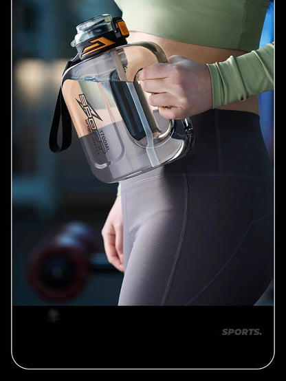 GIANXI Kettle 1.7L Large Capacity Portable Sports Kettles Outdoor Sealed Leak Proof Double Drink Sports Water Cup