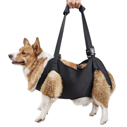 Dog Lift Harness Adjustable Full Body Support Dog Sling Breathable Straps for Assisted Mobility Dog Legs Hip Rehabilitation Lift