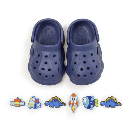 New Solid Color Summer Breathable Garden Shoes Baby Sandals Cute Decoration Boys Girls Lightweight Anti-slip Casual Shoes
