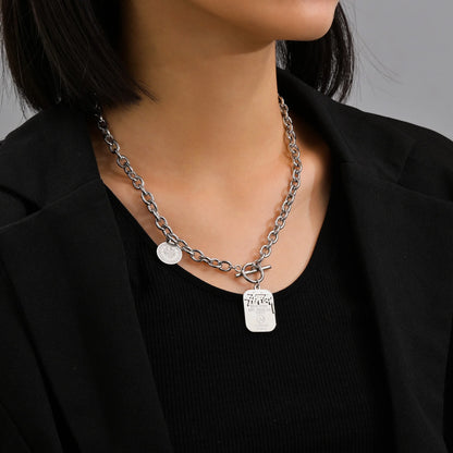 Choker On Neck Hip Hop Charms Punk Chain Necklace For Men Large Women Jewelry Gifts Wholesale