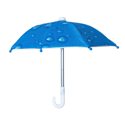 1PC Style Colorful Plastic Mini Umbrella Rain Gear Toy Umbrella Baby Toy Girl Gift Doll Embellishment Doll Clothing Decoration