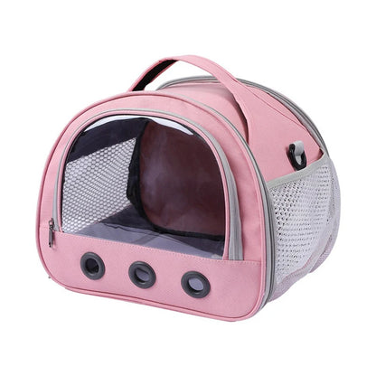 Cat Dog Bird Rabbit Carrier Bag With Thick Cotton Cushion Pet Aviation Backpack Anti-suffocation Portable Travel Bag Pet Dog Bag
