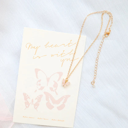 Fashion Women's Choker Necklace Lovely Gothic Pink Lace Pearl Pendant Elastic Short Clavicle Necklace Jewelry Gift For Girls