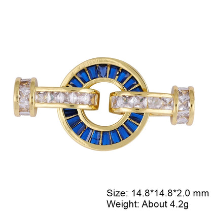Juya 18K Real Gold Plated Accessories DIY Needlework Beads Pearls Jewelry Making Fastener Closures Lobster Lock Clasps Supplies