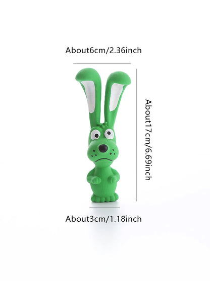 Dog toy Naughty rabbit dog latex chew toy