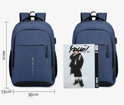 Men's Waterproof Backpack Ultra Lightweight Back Bag for Men Backpack Book Bag Men's Stylish Backpack 15.6" Notebook Backpack