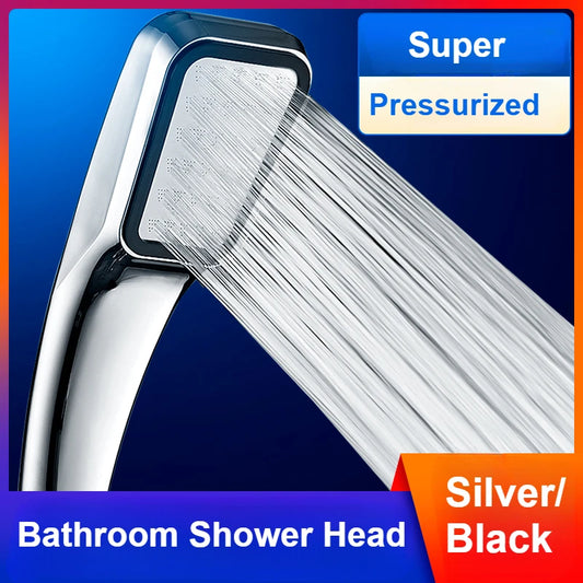 Upgraded High Pressure 300 Holes Rainfall Shower Head Water Saving Spray Nozzle Bathroom Shower Accessories for Home