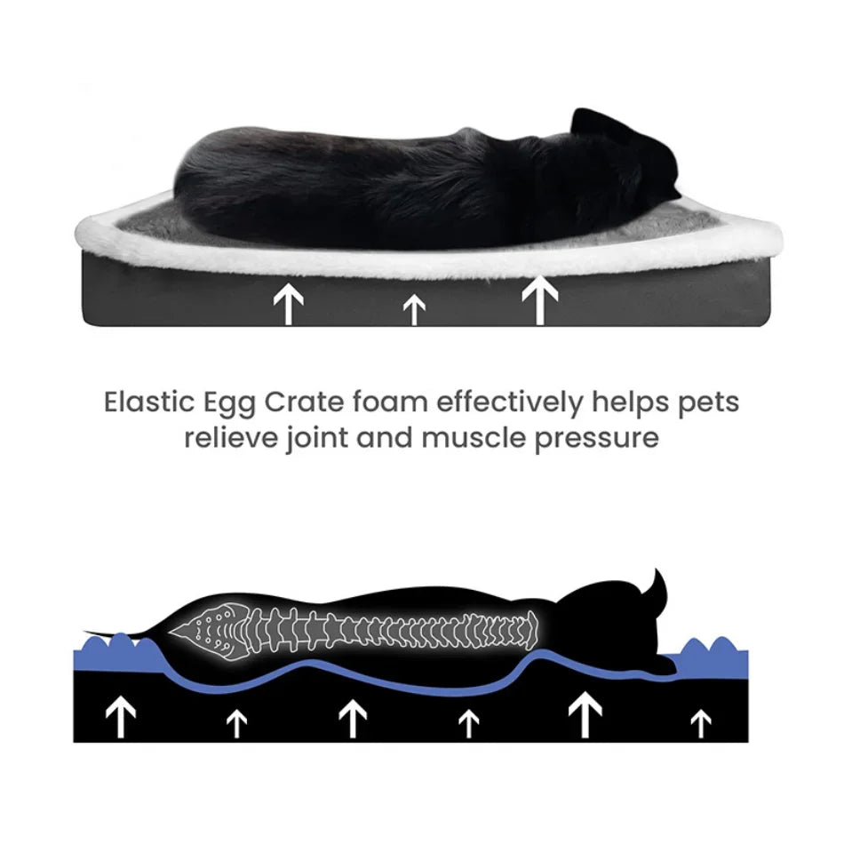 Elastic Cat Bed for a Small Dog Sleeping Mat Remolvable Large Dog Bed with Zipper Washable Cat Kennel for Medium Dog Accessories