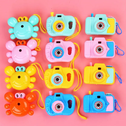 5pcs Mini Cartoon Animal Pattern Camera Toy Kids Birthday Party Favor Carnival Gift Boy Girl School Reward Goodie Filler