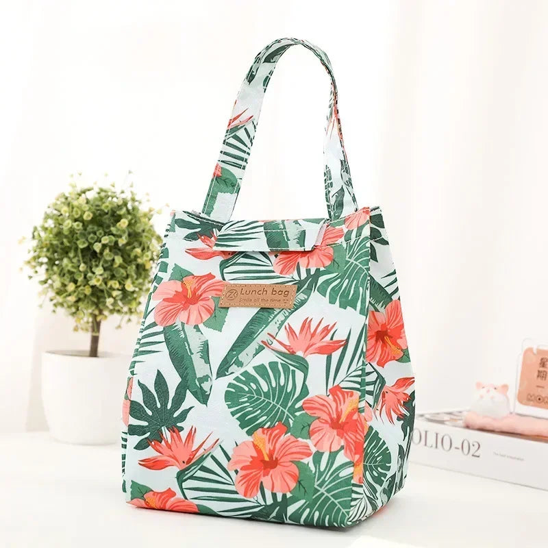 Kids Lunch Bag for School Portable Thermal Bag Children Cartoon Insulated Lunch Bag Cooler Pouch Dinner Container Handbags