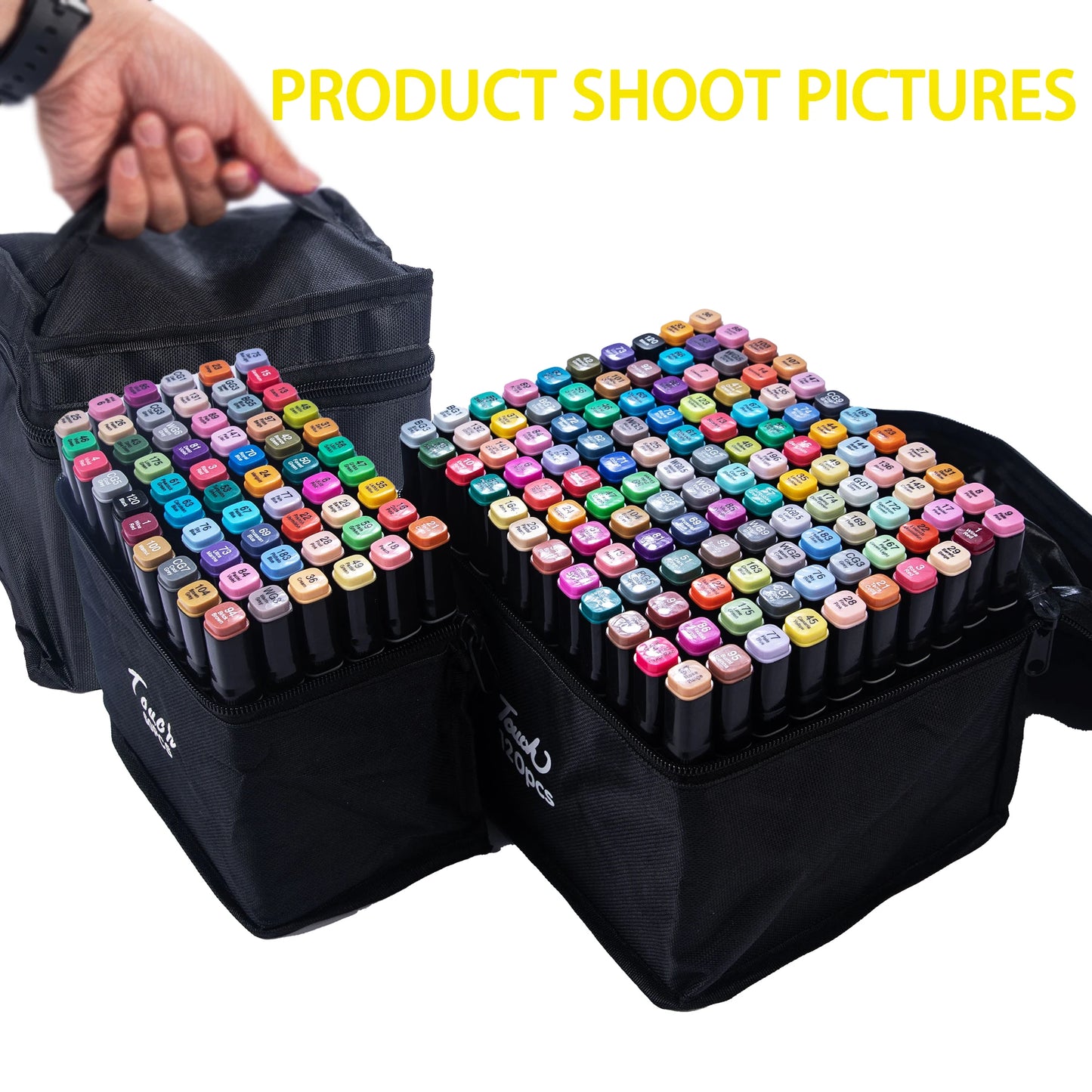 Dual Tip Alcohol Markers Brush Fine Tip Artist Painting Professional Sketch Marker Pen Graffiti Manga Drawing Tools Art Supplies