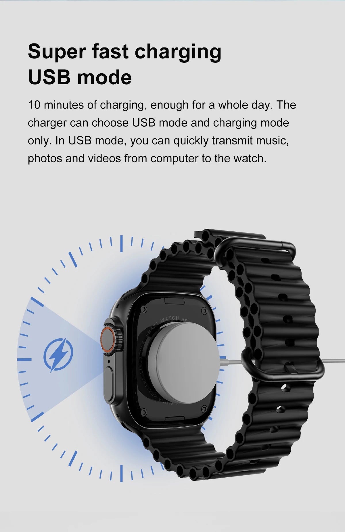 DT Ultra 3 Pro Smart Watch HD AMOLED Screen 32GB MP3 MP4 Player  APP Store GPS Navigator ChatGPT NFC Sports Smartwatch Men Women