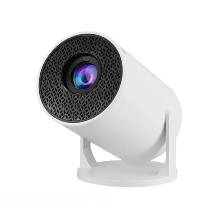 HY200 1080P Portable Projector, 270° Adjustable for Home Theater, Supports Smartphone/Tablet/PC Connection
