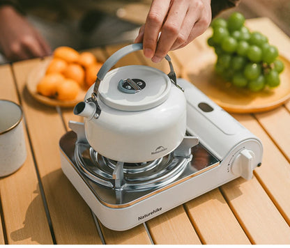 Naturehike Ceramic Non Stick Pot Outdoor Camping Portable Kitchenware BBQ Picnic Kettle Frying Pan Cookware Barbecue Tablewar
