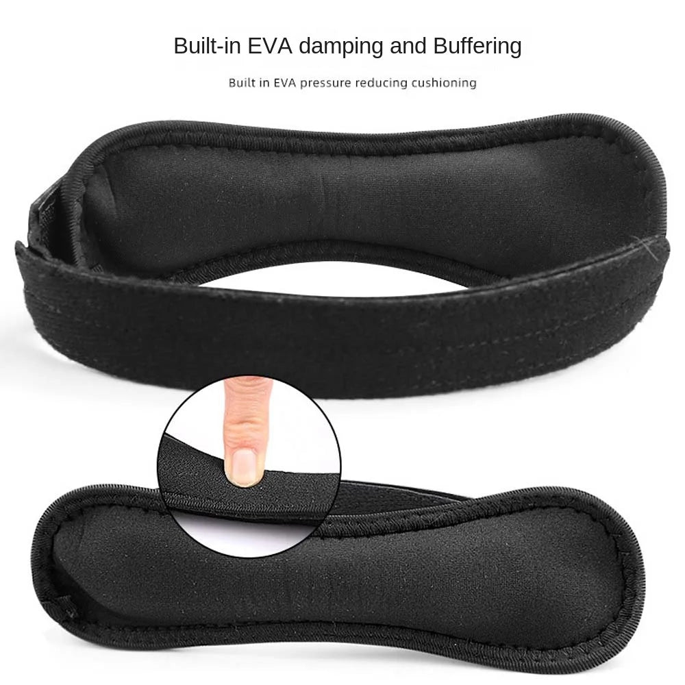 Adjustable Knob Sports Knee Guard Band Protecting Meniscus Prevent Ligament Strain Patellar Strap Knee Pads Booster Pressure