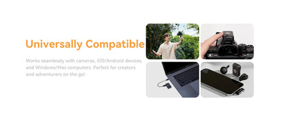 Hollyland Lark M2s Wireless Microphone System Noise Cancellation Lavalier Mic for iPhone Camera Android Video Vlog Interview