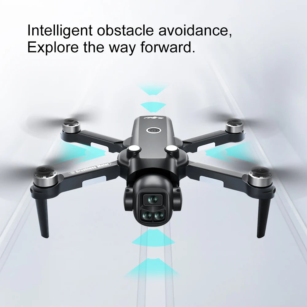 Drone 4K Profissional HD Dual-Camera Obstacle Avoidance 5G Wifi With Screen Remote Control Quadcopter Optical Flow Drone