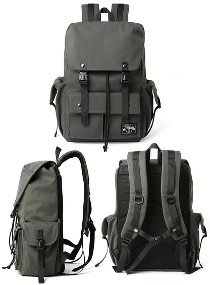 Fashion Waterproof Large Capacity Drawstring Backpack for Men Oxford Durable Travel College Student Laptop School Bag Bookbag