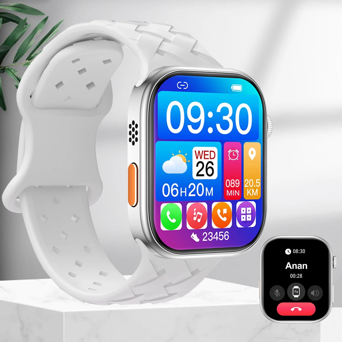 Smart Watch Multi-functional sports smart watch ,Wireless Calling, Personalized the Watch Faces,Music control