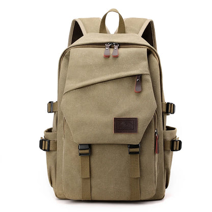 Men's large capacity travel backpack, suitable for different groups of people, adjustable shoulder strap length, multi compartme