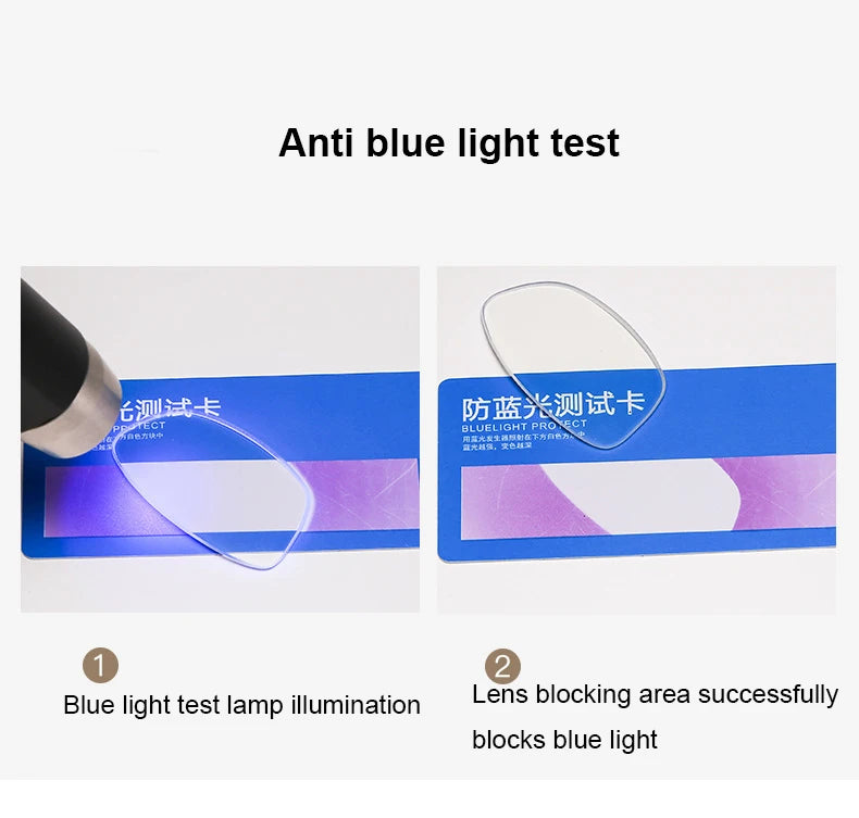 Men's Anti Blue Light Blocking Reading Glasses Cut Frameless Metal HD Lens Eyewear Women Prescription Presbyopic Glasses +400