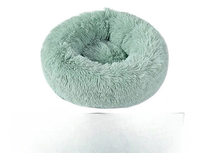 Plush Pet Nest Winter Cat Nest Dog Nest Warm Detachable and Washable Round Cat Nest Pet Bed Seasonal Universal Decoration Home