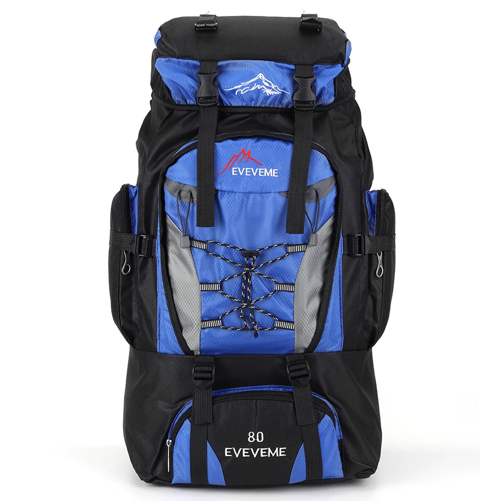 80L Outdoor Mountaineering Backpack For Men And Women Cycling Backpack For Men Women Sports Backpack Leisure Travel Backpack