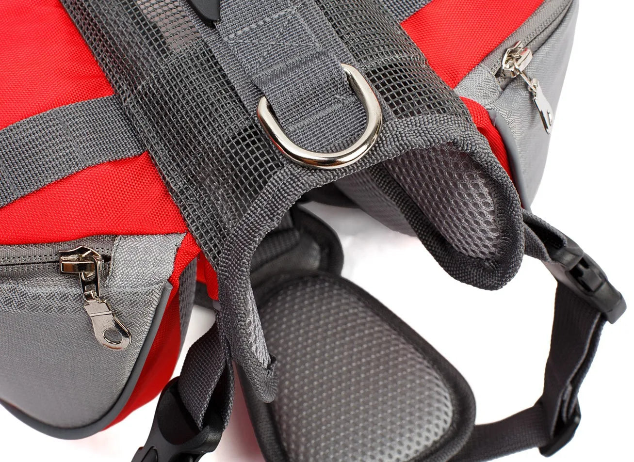 Portable dog backpack, snack bag, dog training bag, storage bag, backpack, travel bag, reflective tape backpack and back pocket