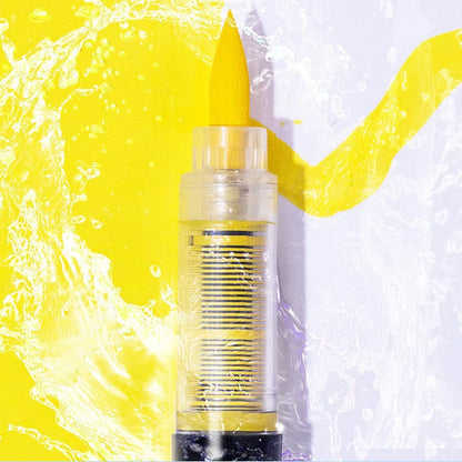 One direct liquid acrylic marker paint brush pen painting stone ceramic glass wood canvas making drawing graffiti coloring pen