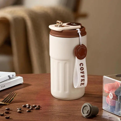 Smart Temperature Display Coffee Mug Leak-Proof Vacuum Cup Water Glasses Water Bottles Portable Thermo Mug for Traveling Outings
