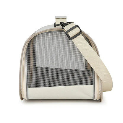 Portable Pet Carrier Bag for Small Dogs Cats Outdoor Foldable Cat Bag Breathable Cat Shoulder Bag Kitten Carrying Bag