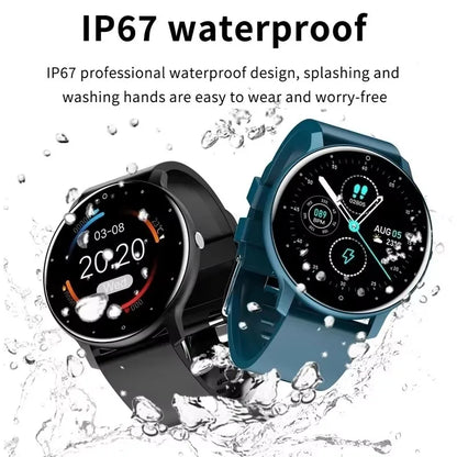 LIGE New Smart Watch Men Riding Sports Fitness Health Monitor Watch  IP67 Waterproof Bluetooth Call For Android ios Smartwatch