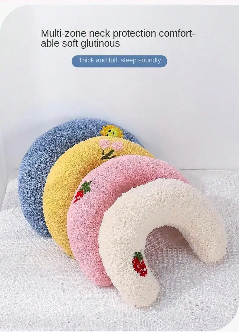 Pet Supplies Dog and Cat Pillow Protects Cervical Spinee, Deep Sleep U-Shaped Pillow, Kitten and Puppy Pillow