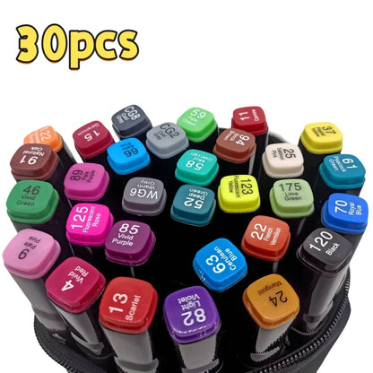 Marker pen Master double-head art painting tool color pen