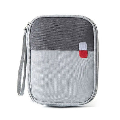 Outdoors Large-Capacity Travel Portable Medicine Case Emergency Survival Box Medicine Container Cosmetic Organizer