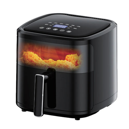 Electric Fryer 4.5L Home Use Family Size Hot Deep Air Fryer Plastic Electric Without Oil for Households Kitchen Oven Electric