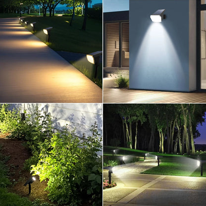 Garden Solar Lights Outdoor Waterproof Solar Powered Lamp Patio Backyard Lawn Light Lanscape Night Lighting Decoration