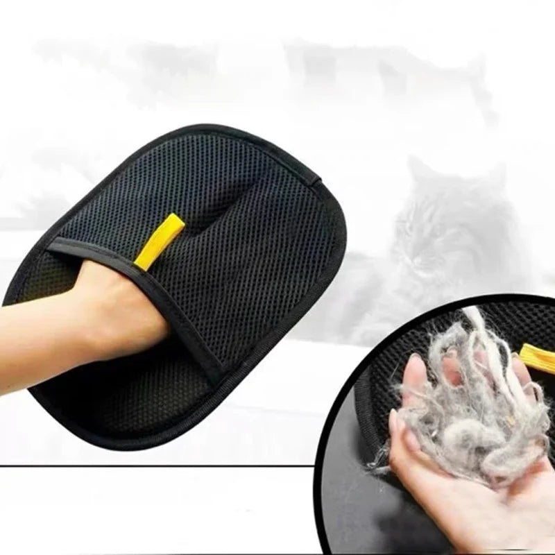 1-5pcs Pet Hair Grooming Gloves Pet Hair Remover Glove Dog Cats Hair Cleaning Gloves Pet Hair Cleanning Tool Pet Fur Hair Gloves