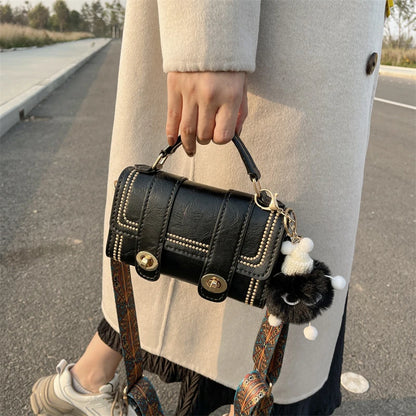 1Set DIY Making Leather Craft Handbag Bag Backpack Material Hand Sewn With Parts Handmade Leather Accessories
